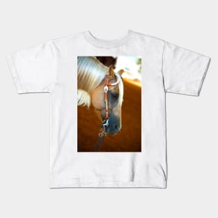 Horse head portrait Kids T-Shirt